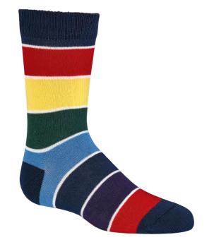 Preview: 6 Paar TippTexx 24 Bambus Kinder Socken Ringel oder Streifen für Mädchen & Jungen